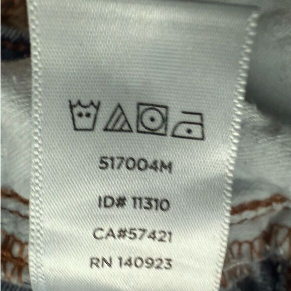 LOFT Curvy High Waist Skinny Jeans Classic Tapered Fit button Up Jeans Size 29/8 - Picture 9 of 9